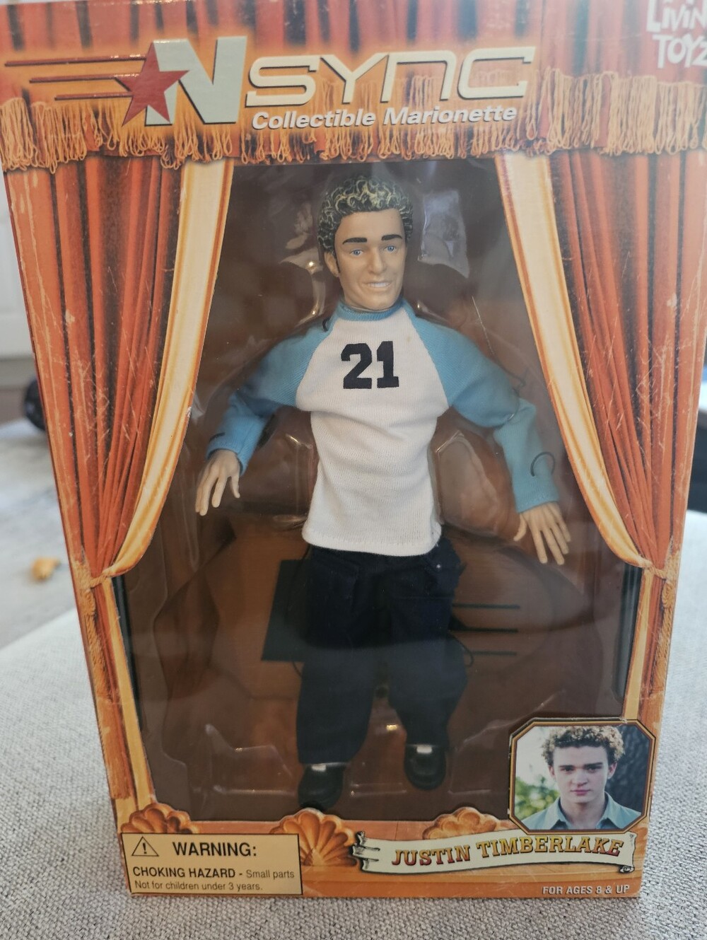 Nsync Justin Timberlake Marionette doll